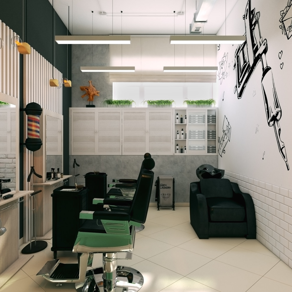 Барбершоп, слон красоты