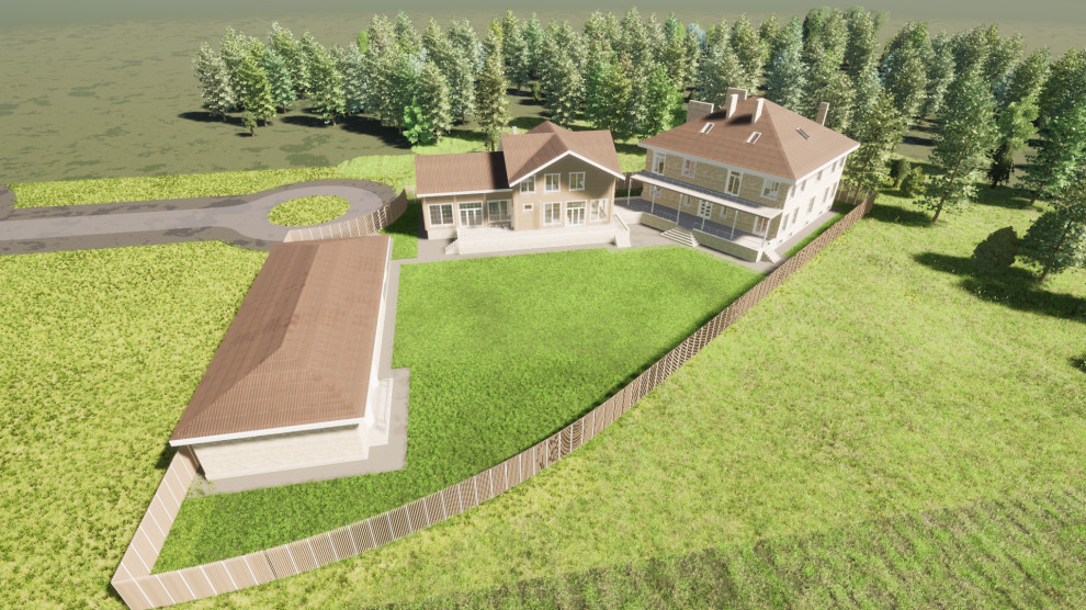 Жилой дом в Ленинградской области