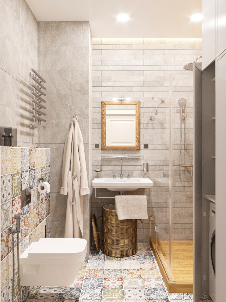 Квартира с этническими мотивами.