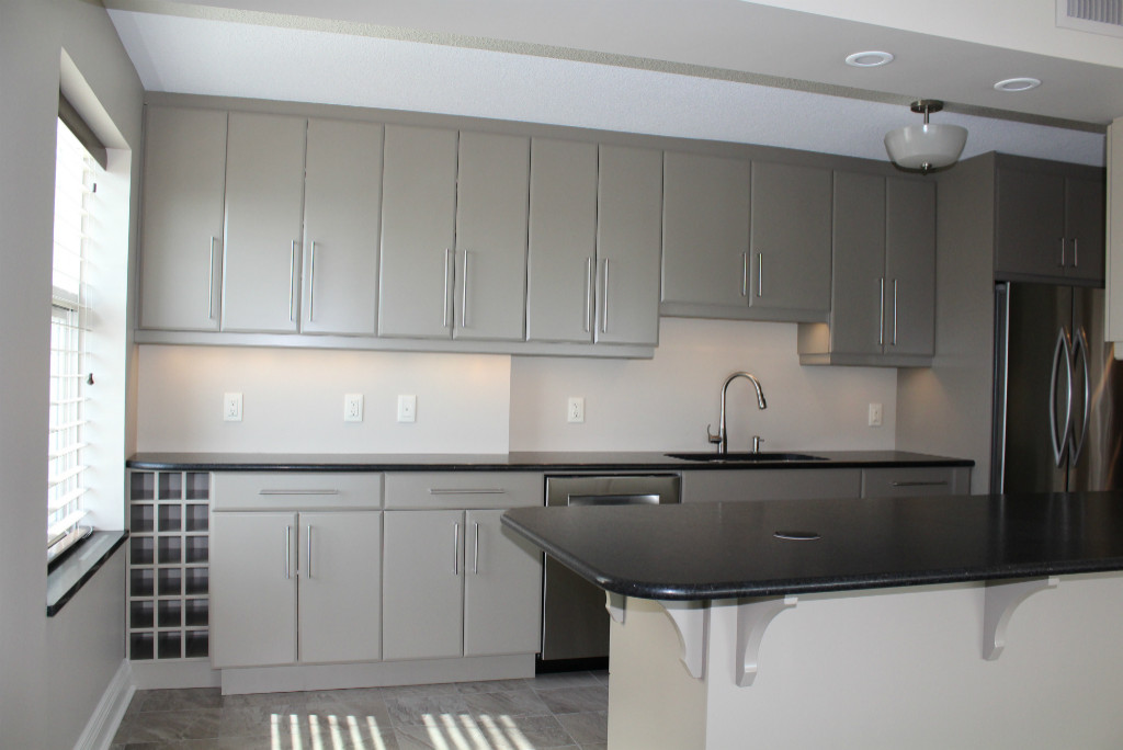 residential space plans- downtown condominium kitchen