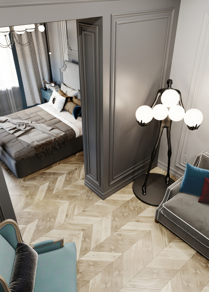 Проект квартиры в Сочи "Бантики & Косички"