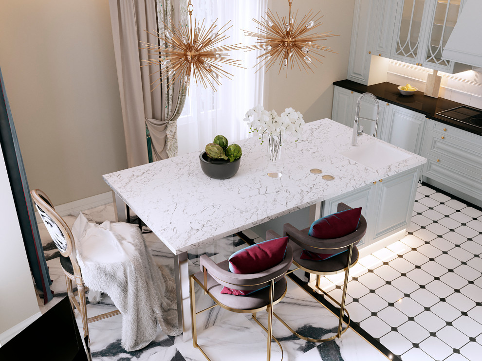 Особняк Алексея Ягудина и Татьяны Тотьмяниной. Кухня