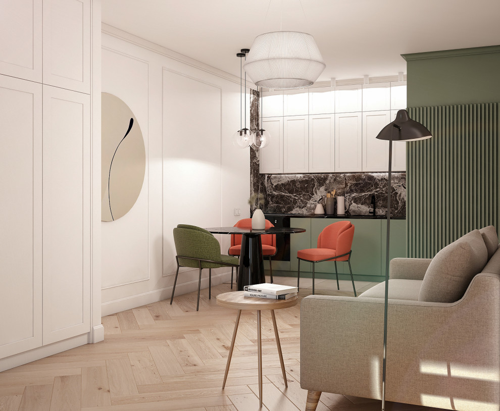 Кухня-гостиная "Фисташка"