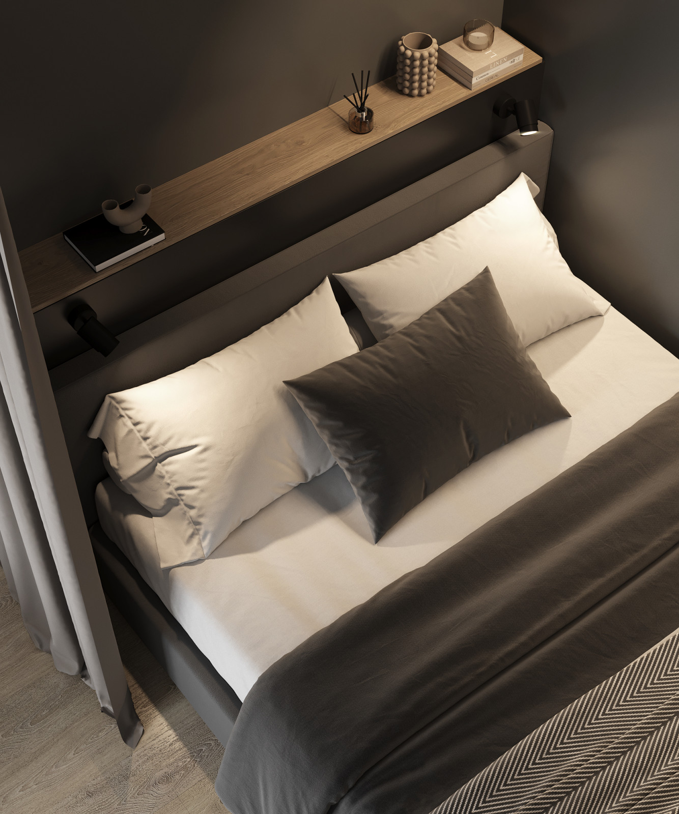 Дизайн-проект однокомнатной квартиры