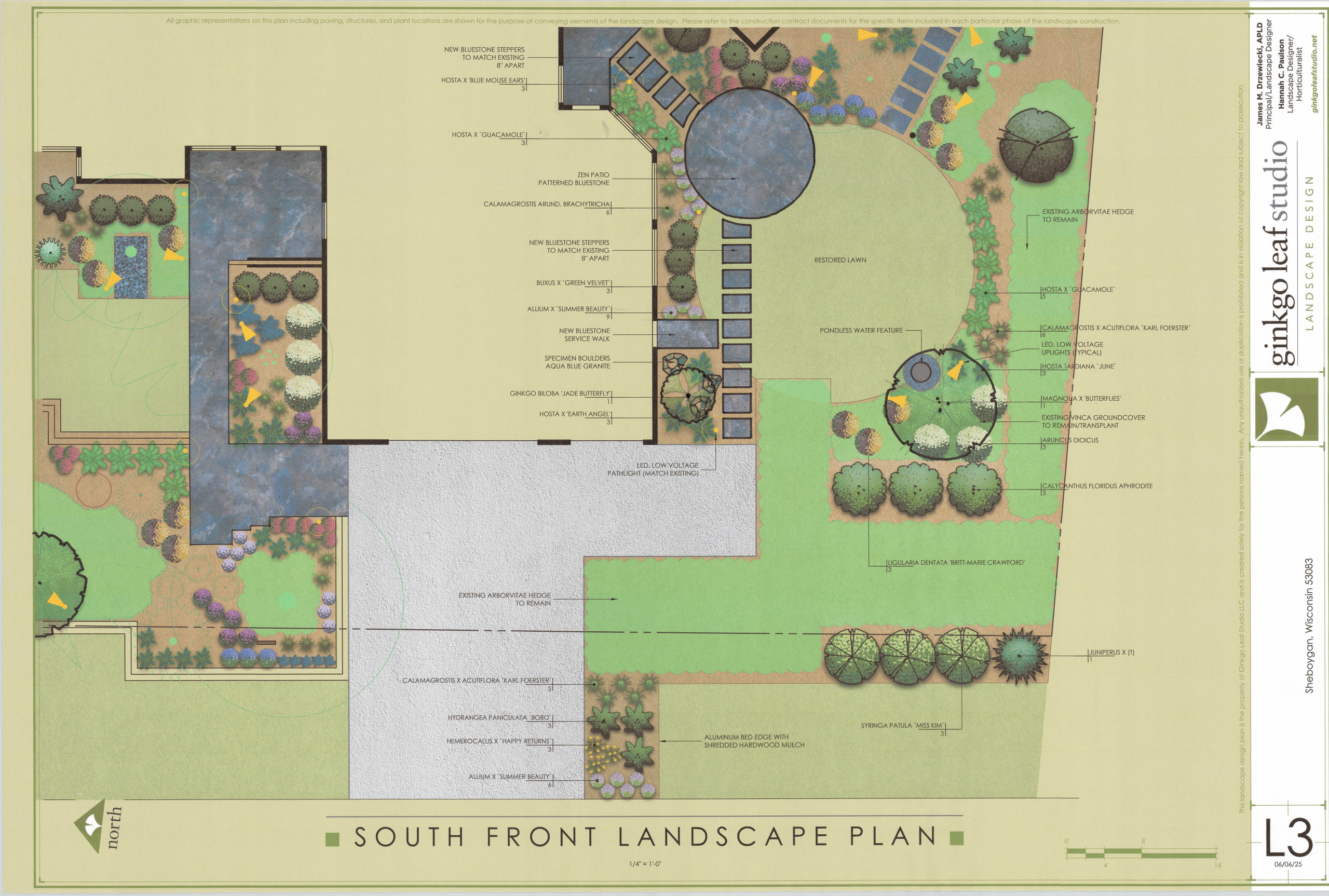 Mid-Century Lake Michigan Landscape - Sheboygan, WI