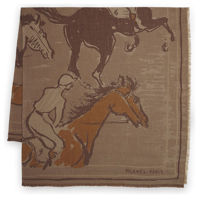 Hermes Finish Blanket Traditional Blankets by Hermès