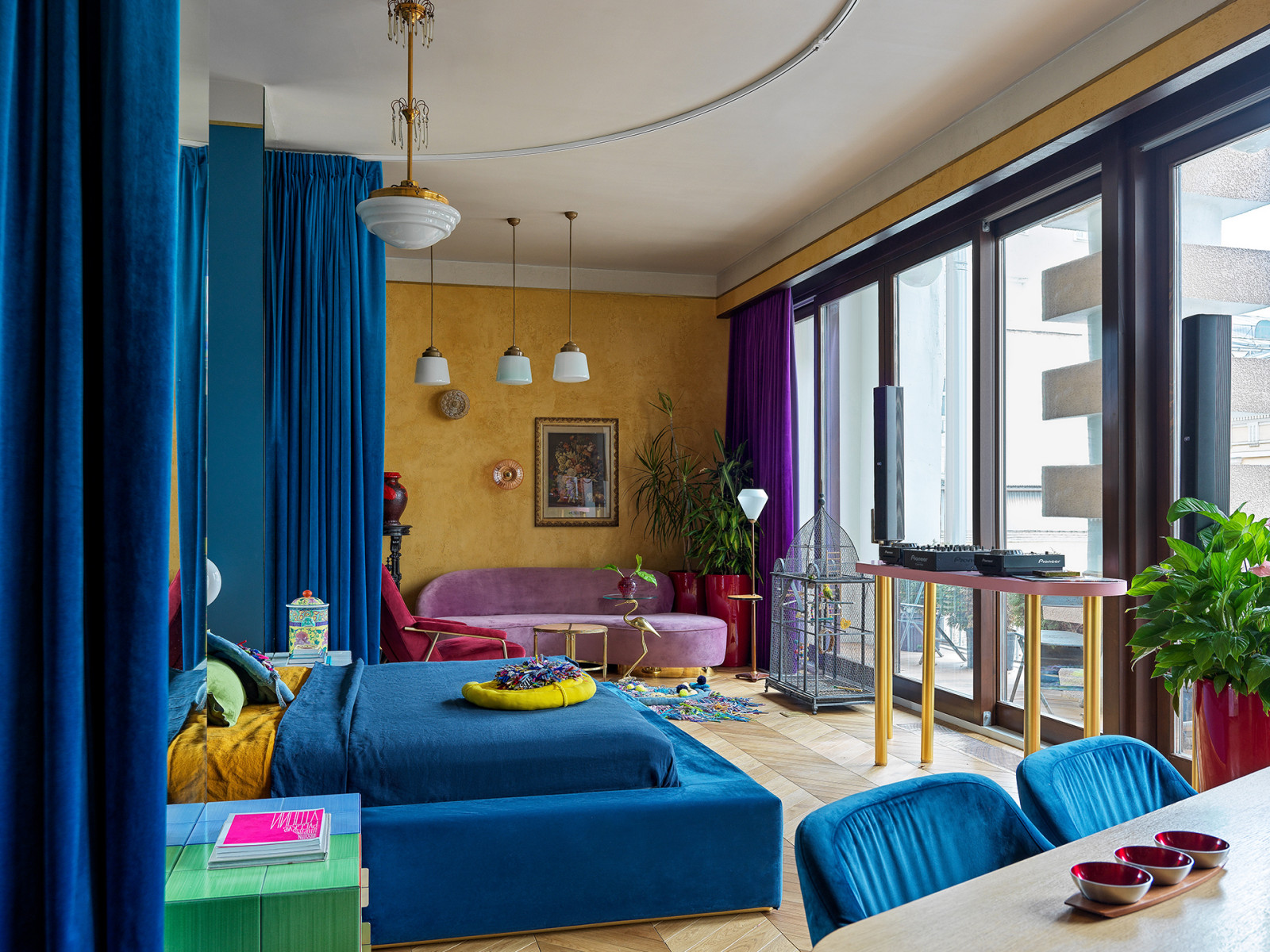 Спальня и гостиная