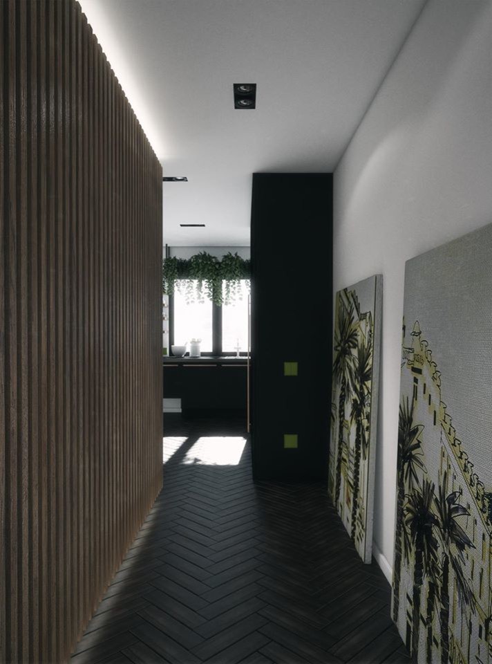 Квартира для молодого холостяка, 52 кв.м.