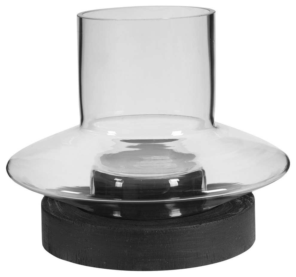 Glass Terrarium With Base Stand Contemporary Vases by Fantastic Decorz LLC Houzz