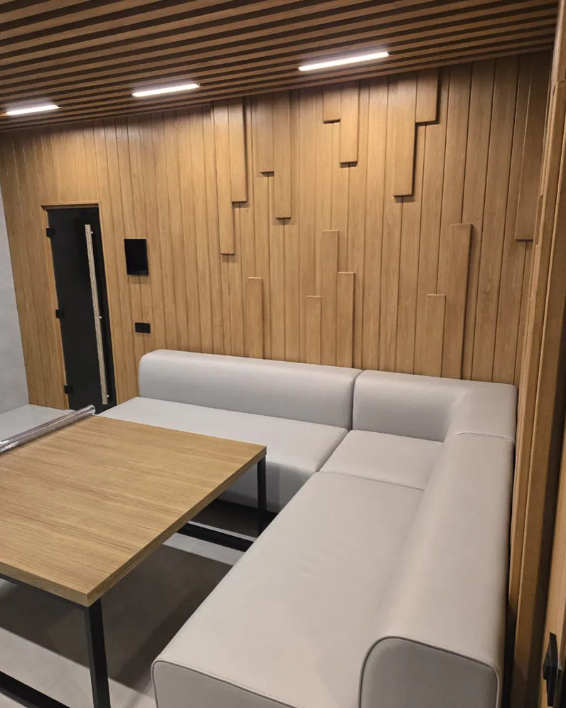 Из простой бани — в интерьер с характером