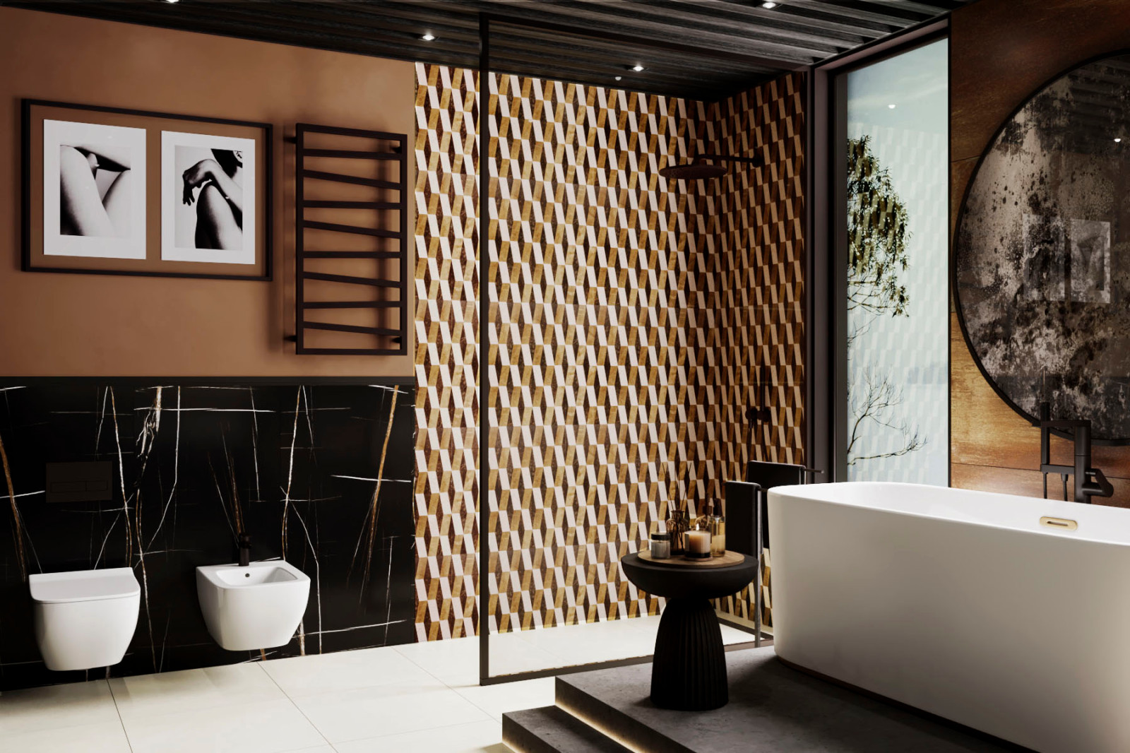 Ванная комната в частном доме