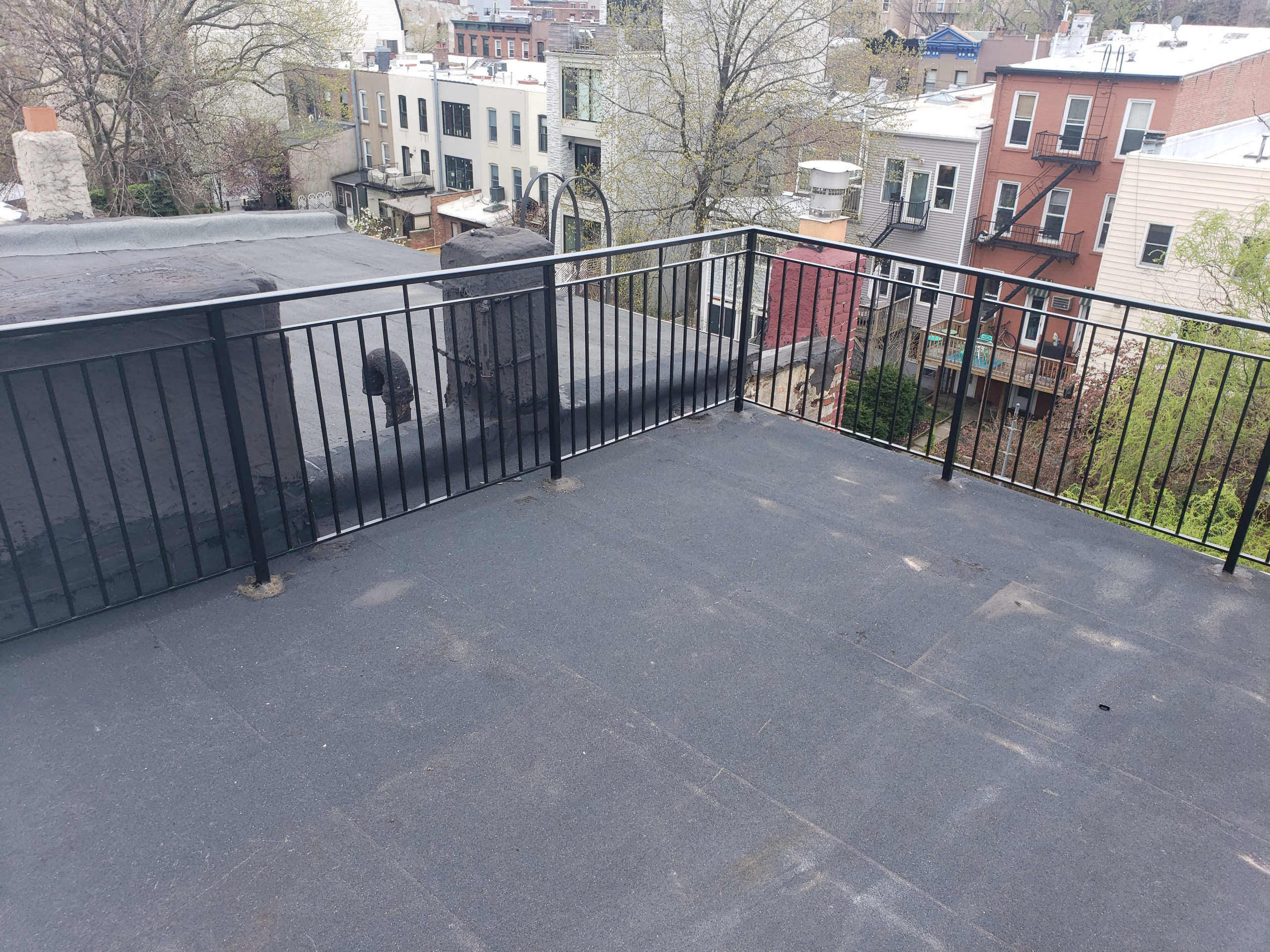 New Roof Deck, Kitchen and Bathroom Remodel on Garden Street in Hoboken