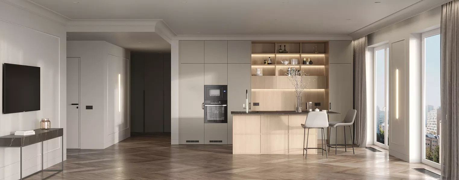 Кухонный гарнитур Леонардо 3