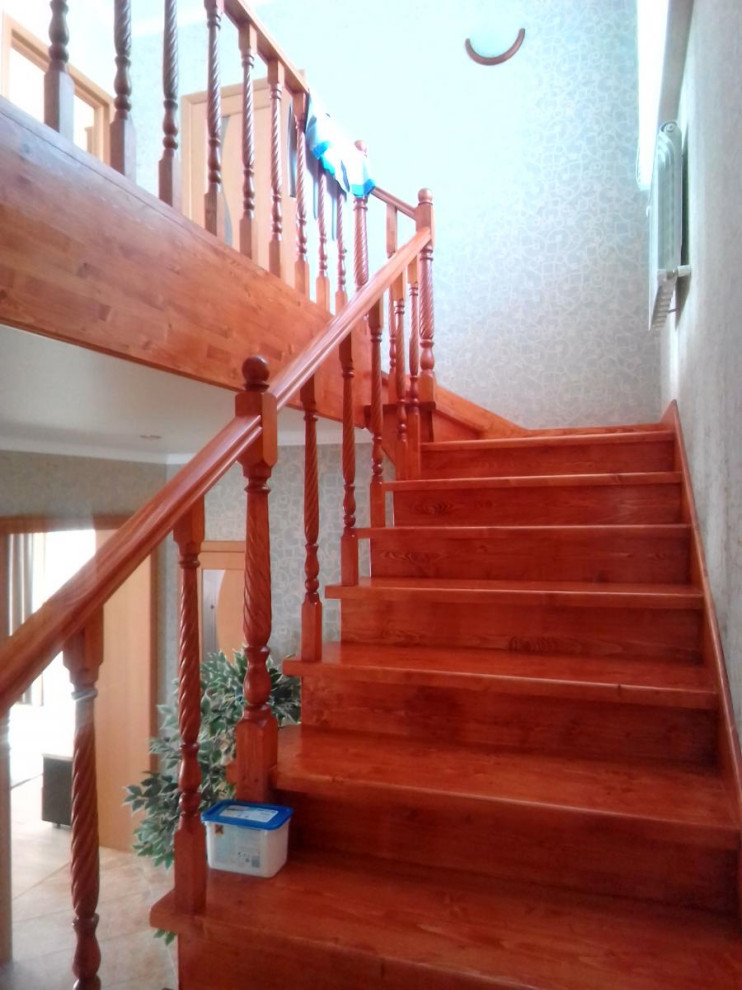 Отделка монолитных лестниц