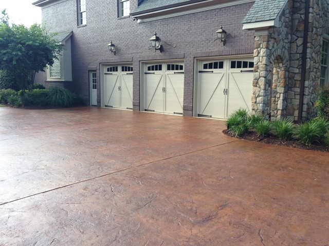 Greenville SC Concrete Driveway - Craftsman - Exterior - Other - by