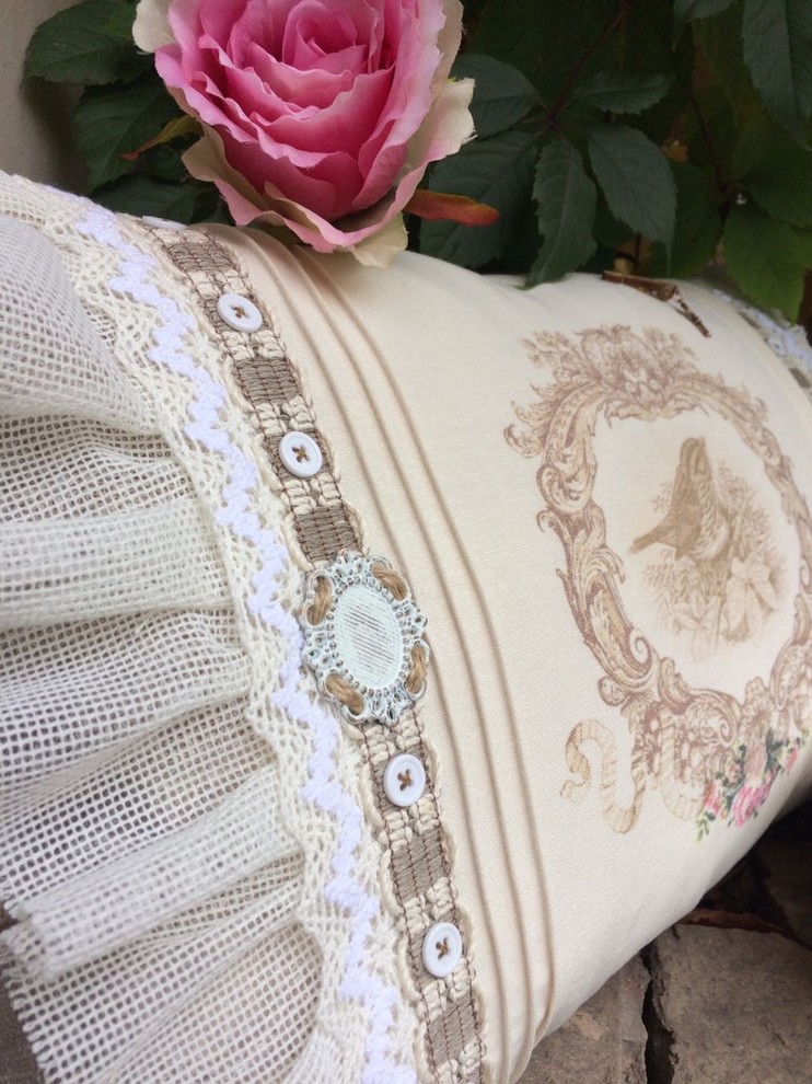Подушечка кружево