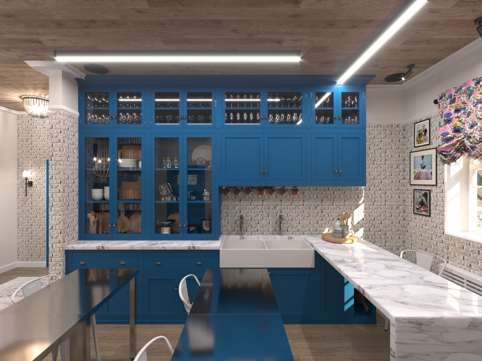 Дизай-проект интерьера кафе-пекарни