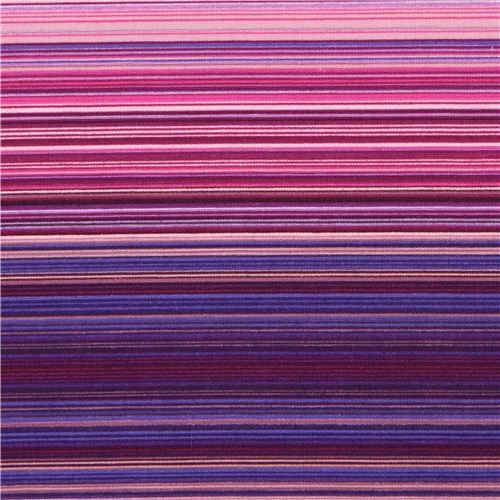 purple thin stripes fabric by Michael Miller USA