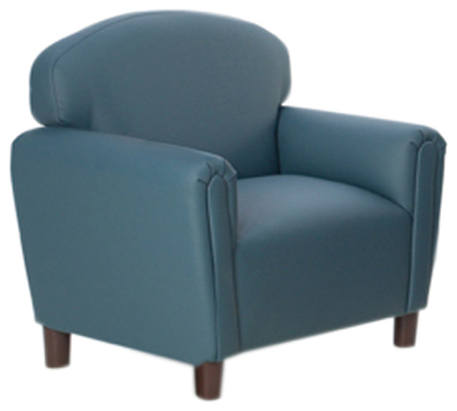 Brand New World Preschool Enviro, Child Upholstery Chair Contemporary