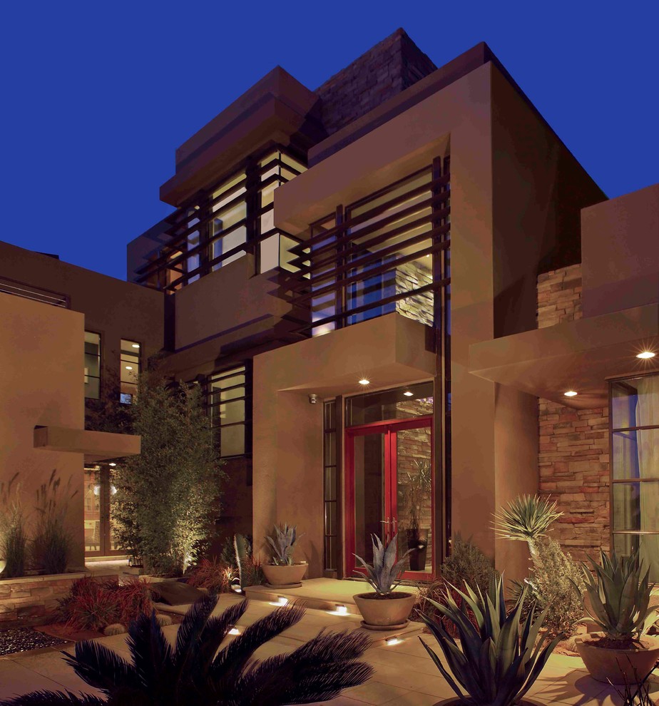 Custom Design - Elevation - New American Home 2009 - Contemporary