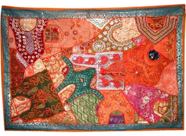 Indian Sari Tapestry