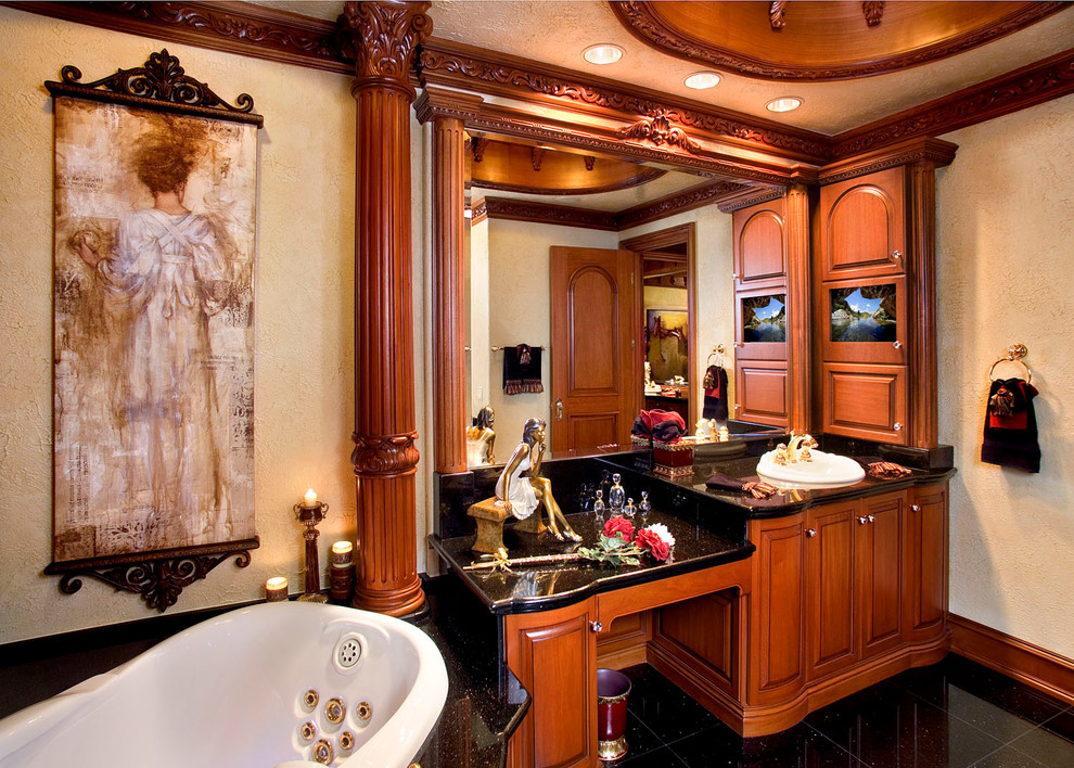 Bathroom - transitional bathroom idea in Miami