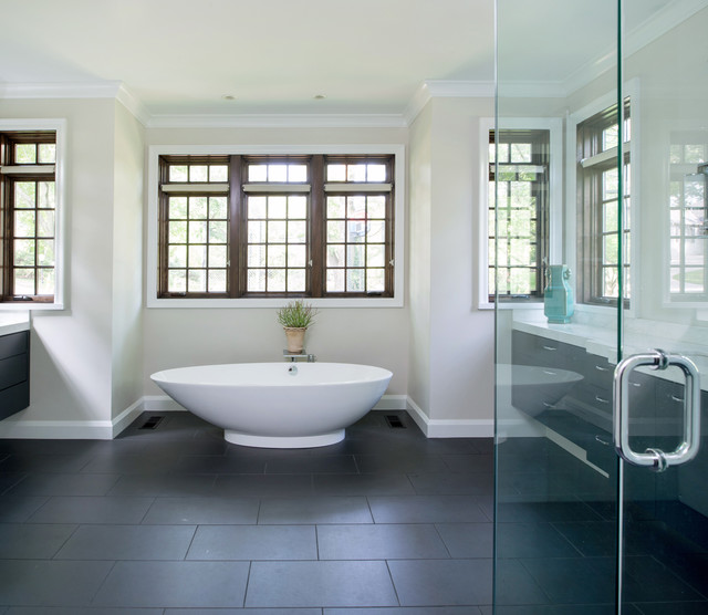 Master Bath klassisk-badrum
