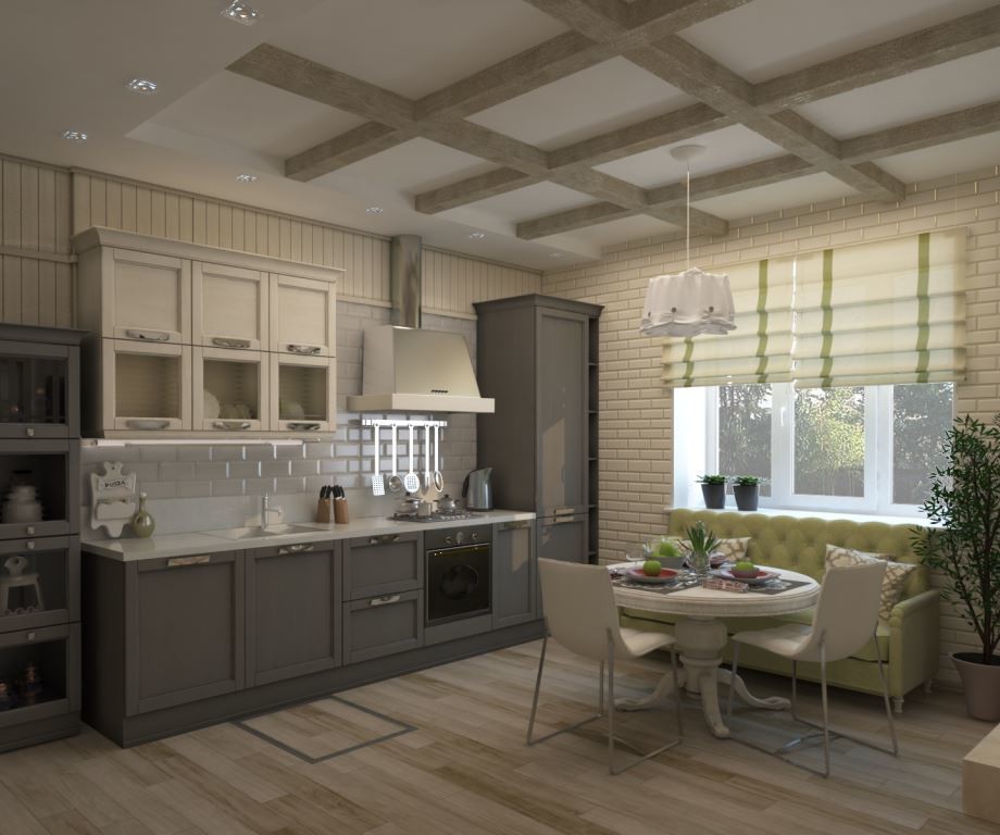 Загородный дом в стиле прованс