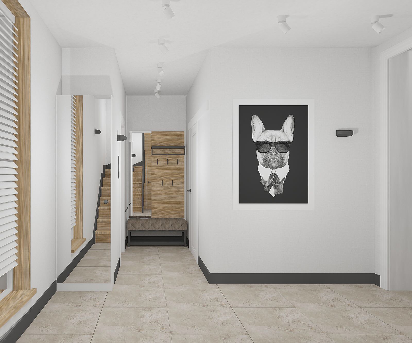 Проект таунхауса в современном стиле