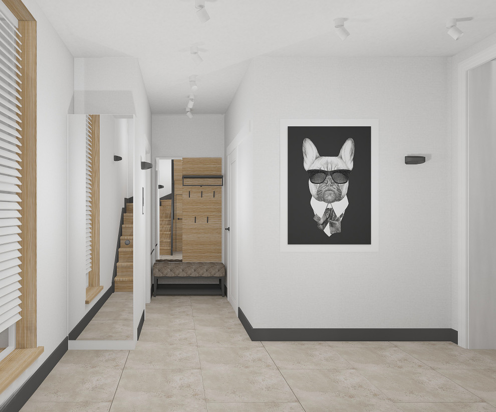 Проект таунхауса в современном стиле