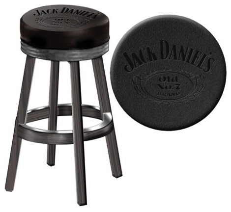 Jack Daniel's Wood Bar Stool