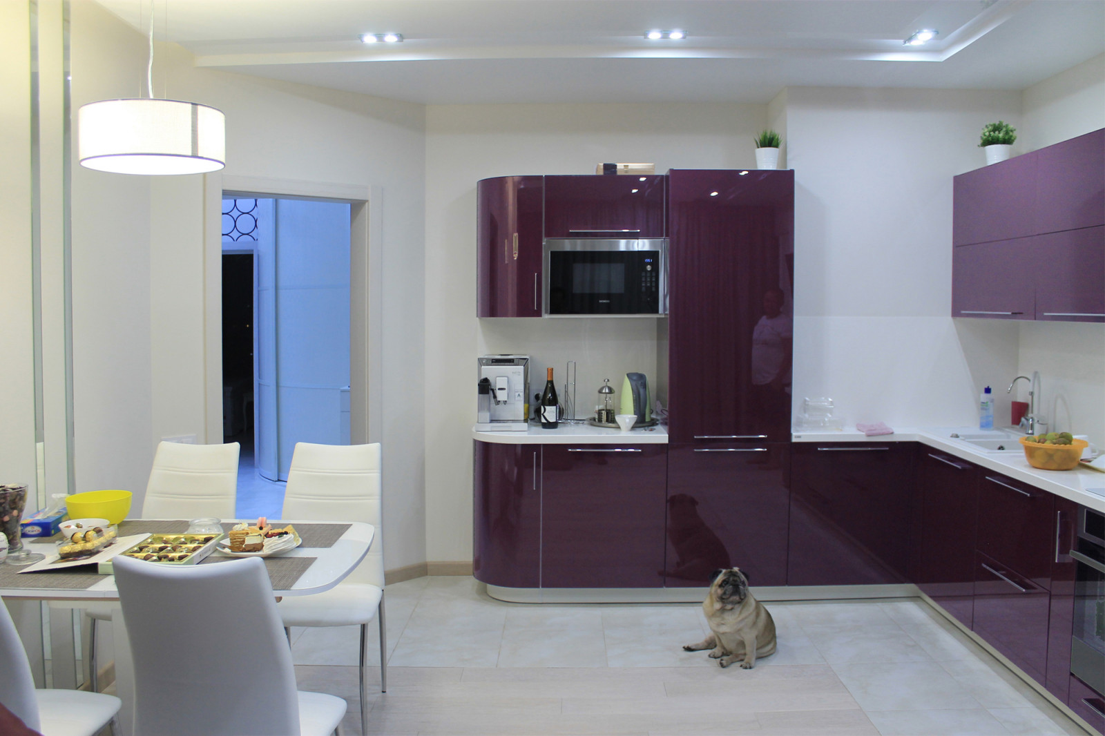 Лиловое настроение. Реализация.