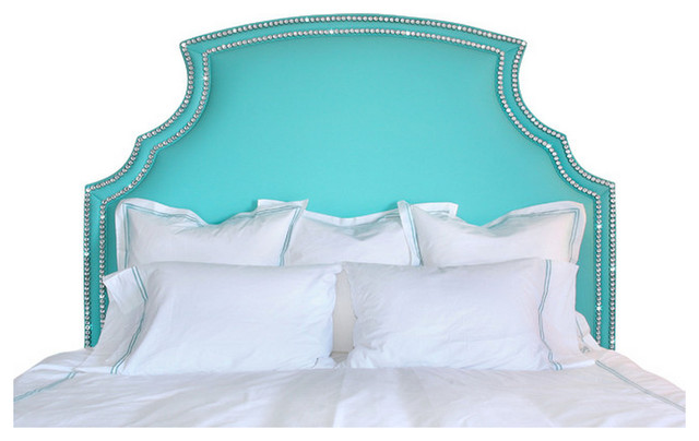 Blue Queen Headboard   Home Ideas