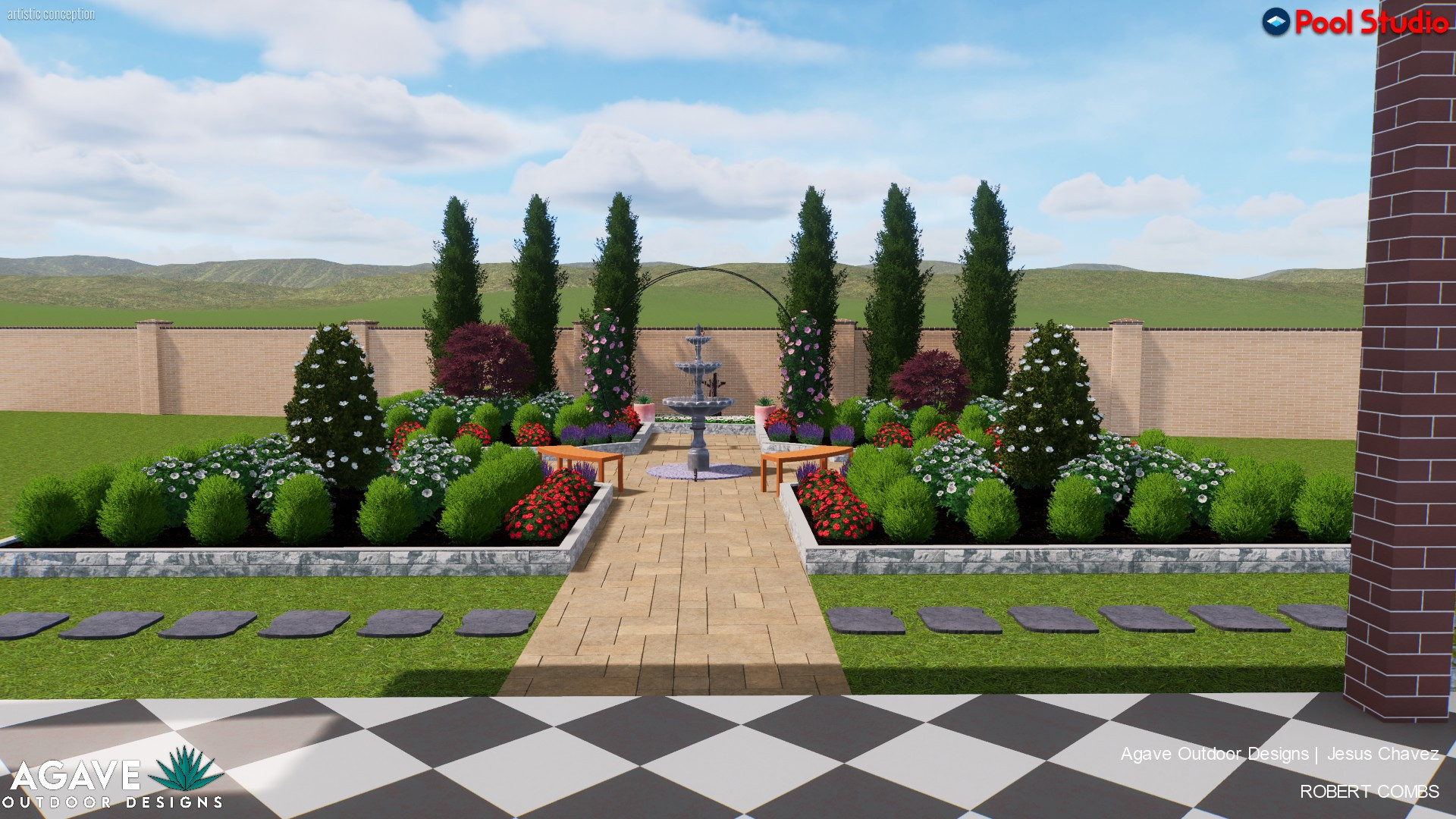 Elegant Landscape & Patio Design in Cypress