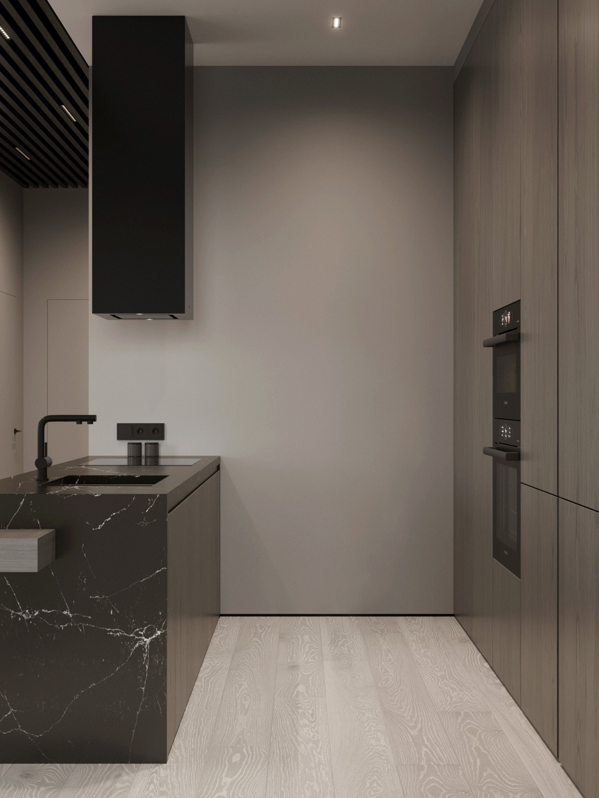 Кухня-гостиная из проекта по ул. Автономная