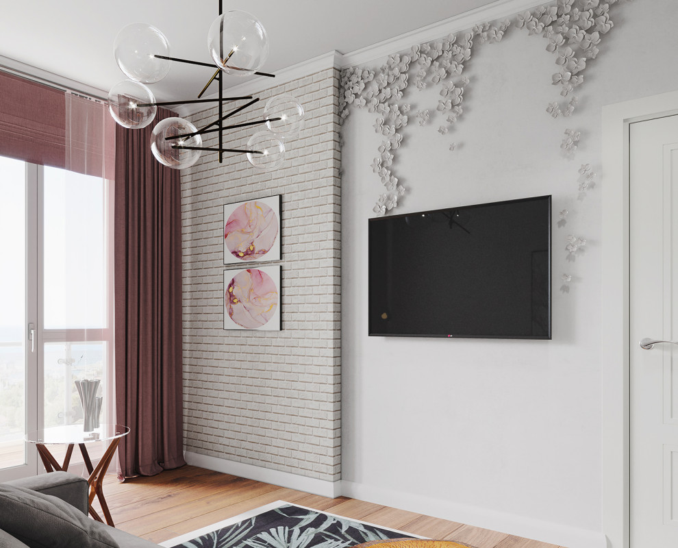 2-ком. кв. ЖК Жилой квартал, г.Сочи, витринный дизайн для продажи