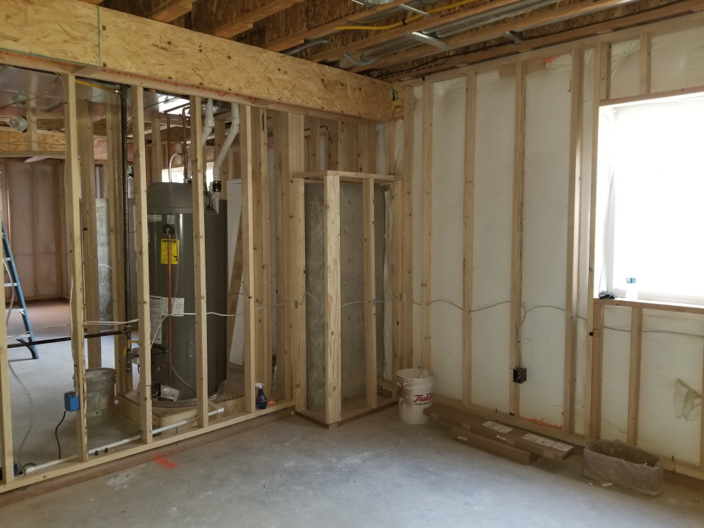 Master bath, laundry, basement finish