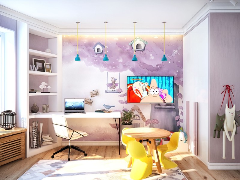 ДИЗАЙН КВАРТИРЫ ДЛЯ ТВОРЧЕСКОЙ СЕМЬИ