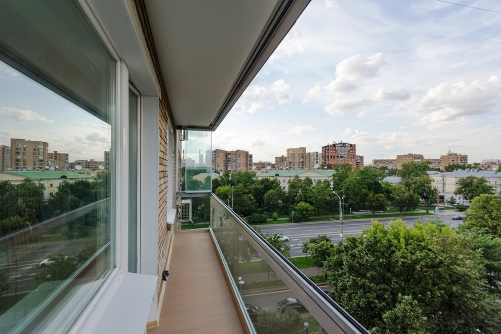 Раздвижное остекление на балконе