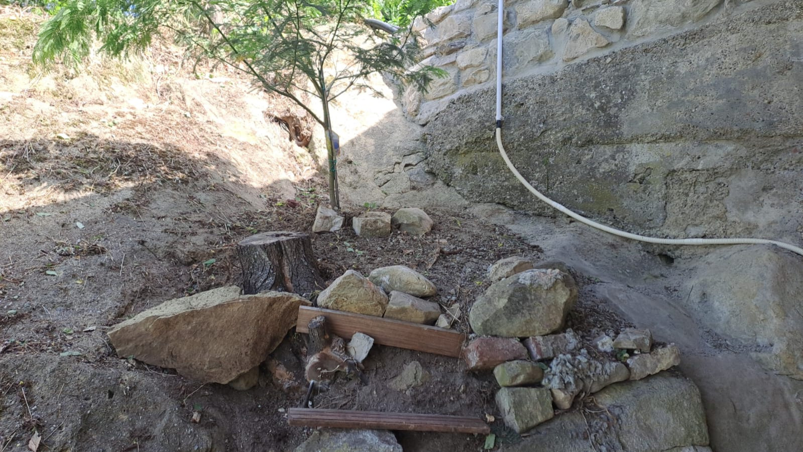 Un giardino sulle colline pavesi