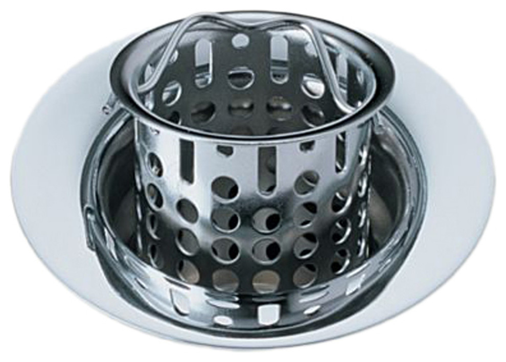 Delta Bar/Prep Sink Flange and Strainer Transitional Bathroom Sink