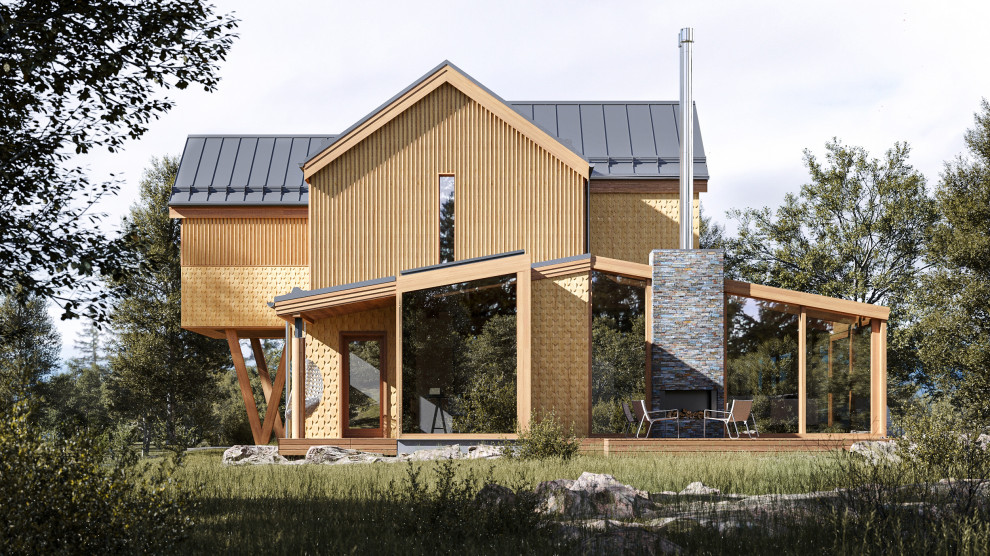 Новый деревянный