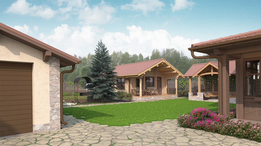 Индивидуальный загородный дом с участком