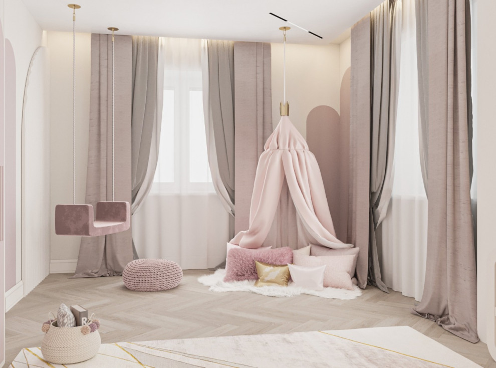 Gentle girl's bedroom