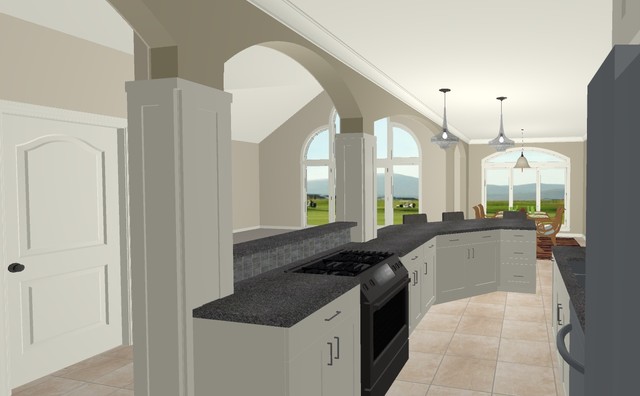 Silver Sage KITCHEN transitional