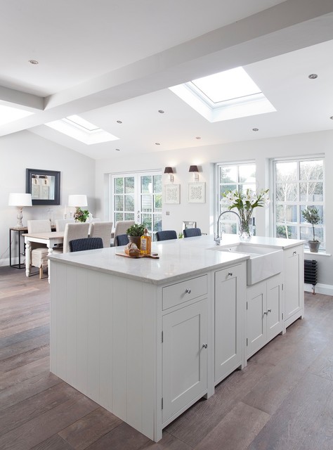 Solid Oak Kitchen Dublin transitional-kitchen