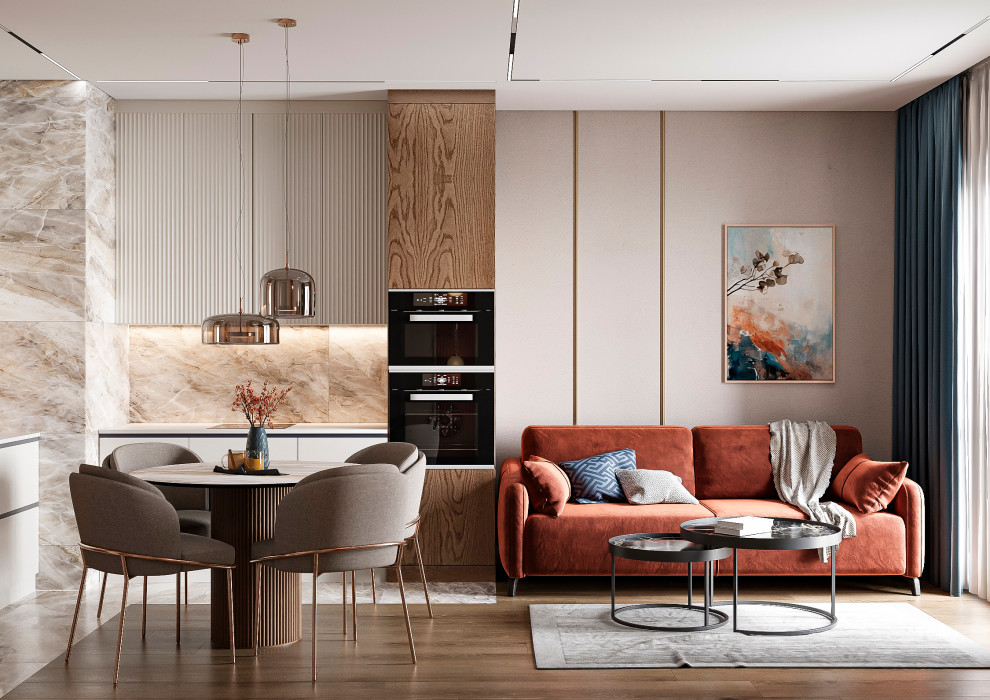 Уютная 2-х к.кв. с яркими оттенками