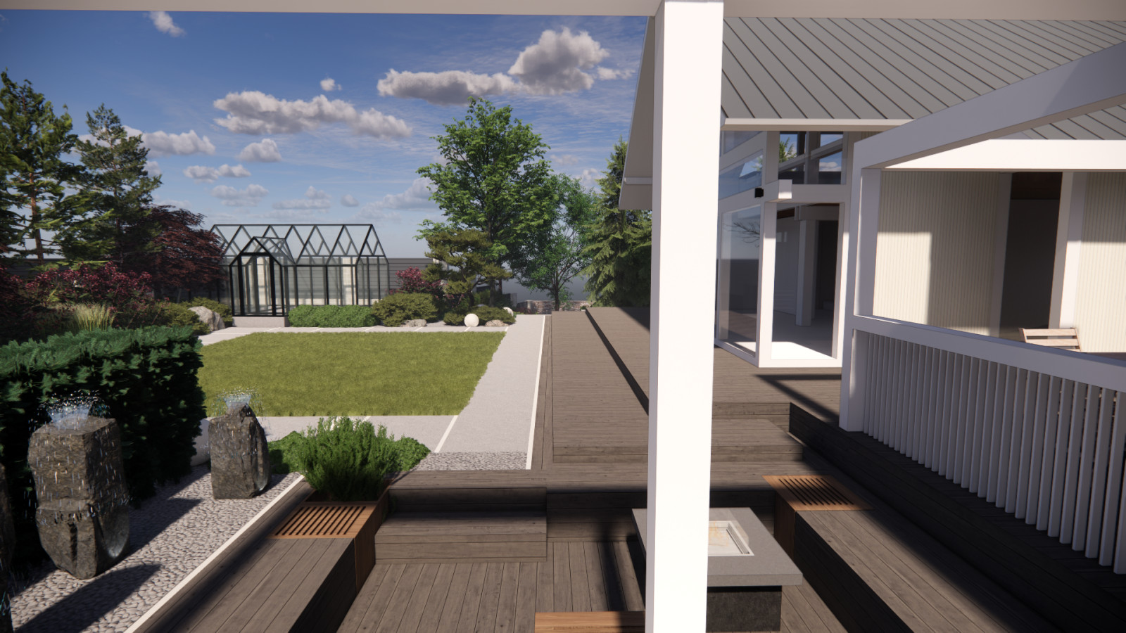 Вид от зоны отдыха