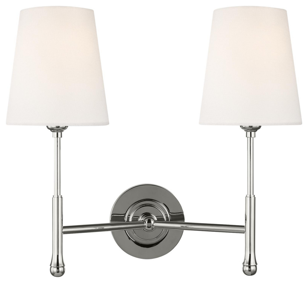 Capri Double Sconce - Transitional - Bathroom Vanity Lighting - by ...