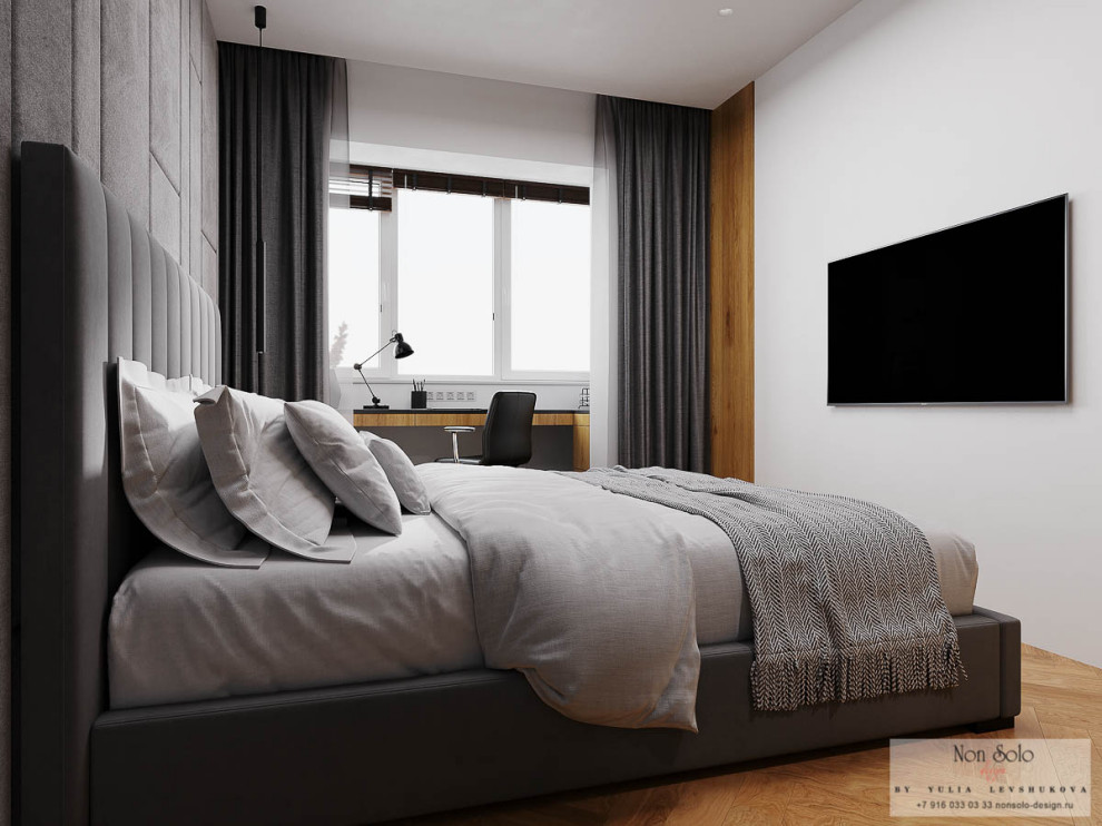 Дизайн квартиры для адвоката 54 м2, ул. Люсиновская, г. Москва